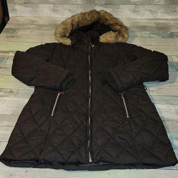 Generation NXT Wear Long Black Coat sz Large - Picture 1 of 5